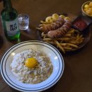 술마시는팡팡노래장 | 서면술집맛집 '미라이' 꾸덕한 해장 크림 리조또와 육즙 팡팡 소세지 감튀 솔직 후기