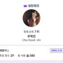추혁진 가수님 셀럽챔프 iMBC 트롯어워즈 베스트 스테이지 🗳🏆🏅🥇 이미지