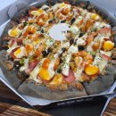 피자1991 경산 직영점(Pizza1991) | 치즈가 쭈욱 늘어나는 경산 피자 맛집 흑미도우로 더욱 고소해