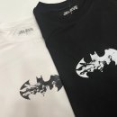 블랙배트 | 여자 짐웨어 반팔티 추천 제이엘브 배트맨 로고 오버핏 숏 슬리브