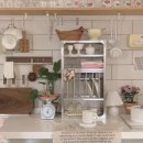 로이브 | 주방수납 추천, 요즘 유행하는 화이트 원목 키친랙 리뷰