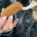 자이안트 | 명랑핫도그 치즈스틱 칠리스 파는곳, 포장 성공! 왕실망 후기, 자이언트 치즈스틱이 훨씬나음