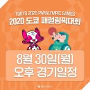 2020 도쿄 패럴림픽 오늘자 우리나라 오후 경기일정 (탁구 결승전, 사격, 수영, 보치아, 양궁, 역도) 이미지
