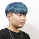 수아헤어리더 | 2019 남자 염색 색깔 추천 으로 스카이블루 염색 했당