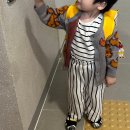 영락 어린이집 | 남아에게 입히기 1탄 - 스트라이프 피케 티셔츠, 피케 스트라이프 큐롯 팬츠, 어린이집 등하원복 상하세트