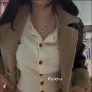 비비안웨스트우드 베아 크롭 가디건 크림 컬러 후기-XS 사이즈