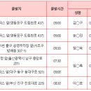 졸업식 일정(버스) 안내 및 졸업스토리 수상 발표 이미지