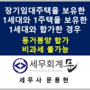수원-0598 | 자동말소된 장기임대주택들을 양도 시 최종1주택에 대하여 동거봉양합가특례의 적용 여부(비과세 불가능)