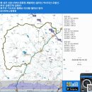 경북 상주 신촌1리정류장-매봉재산-충터산-약사지산-오봉산-갈모산-갈방산-기사리산-할배산-두리봉-할미산-지산2리정류장 gpx [참고용] 이미지