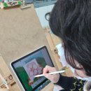 아이패드 디지털 드로잉 이미지