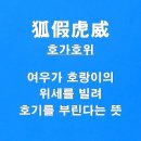 호가호위와 양두구육 ~~ 이미지