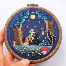 프랑스자수 이미지