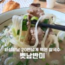 상신하길로328번길L | 향남 맛집 벳남반미 쌀국수 내돈내산 20번째 방문후기