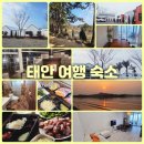 새벽풍경소리 수목원펜션 | 태안 펜션 오션뷰 가족 감성 숙소 신두57 글램핑 &amp;빌리지 숙박 추천