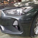 고양시 일산 백석동 제네시스G70 그레이스풀 그레이 접촉사고 자동차사고 피해차 대물 DB손해보험 보험처리 긁힌 범퍼 휀다 도색 수리 이미지
