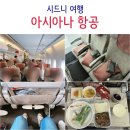 602 | 시드니 항공권 아시아나 (OZ601/OZ602) 좌석 기내식 후기