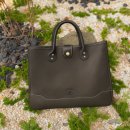 가죽 브리프 케이스 만들기 이미지