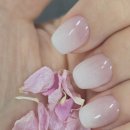 상록프라자 | 병점네일 웨딩네일 받으러 다녀온 보니타네일 화이트 그라데이션 네일아트