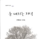 손형섭 시조집 『눈 내리는 저녁』(2024. 5. 月刊文學 출판부) 이미지