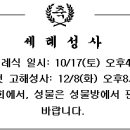 10월 11일(연중 제28주일) 주보 이미지