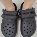 CA001 | [내돈내산 후기] 귀여운 블랙 겨울 슬리퍼, 크록스 클래식 퍼프 스트랩 라인드 클로그