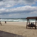 경포인공폭포 앞 이미지