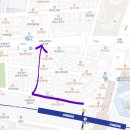 중동시장 버스정류장 옆 이미지