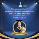 Celebrating Our “Top in the World” Achiever – Nicole Lin Yue! 이미지
