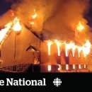 캐나다에서 방화로 불타버린 수십개의 교회들 이미지