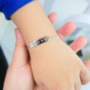 LWS | 어린이 은팔찌 미아방지팔찌 추천, 로이드 미키 각인 LWS18005S