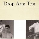 회전근개 파열 검사 Codman's drop arm test 이미지