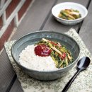 일품요리와 밑반찬 이미지