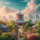 도쿄의 숨은 보석: 롯폰기(Roppongi)의 밤하늘 아래