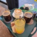 씨유제주 표선 중앙점 | 까떼커피 표선점 방문후기｜바다뷰에서 마신 카페라떼·한라봉차