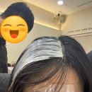 상일역 미용실 플레앤로 여자 긴머리 커트, 갈색염색 후기