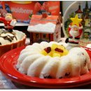 과일떡으로 만든 크리스마스 케이크~ 파인애플 떡케이크 이미지