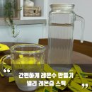 레몬수 마시는 이유 아는데 귀찮다면 넬리 레몬즙 스틱