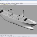 선박 구조해석용 모델링 이미지