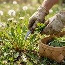 하얀민들레 | 흰민들레 효능 제철 부작용 먹는방법 하얀민들레 흰민들레 잎 뿌리효능 봄제철 보약 꼭 드세요.