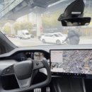 한국 도로에서도 엄청 안정적인 테슬라 자율주행 근황.gif 이미지