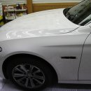 BMW 528i 화이트---＞유광레드메탈릭랩핑 에스가드코리아수원본점 변신스토리... 이미지