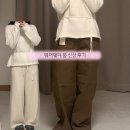 브라운스프링 | 웨어웨더 26 S/S 66사이즈 현실착샷 후기 (로에 니트 팬츠 - 26ss ver. , 브라운 코튼 팬츠)