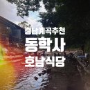 호남식당 | 충청도 계곡 충남 계곡 천안 아산 근교 공주 동학사 계곡 호남식당 후기 식당 고르기 소소한 팁