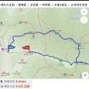 괴산 신선봉 우중 산행기 (할미봉~신선봉~마역봉) 이미지