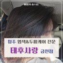 미헤어칼라 | 청주 금천동 미용실 추천 태후사랑 염색 후 두피관리 솔직후기