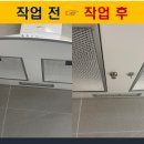 가운로1 | 하츠 뉴침니 주방후드에 전기식 인덕션용 자동확산소화기 설치