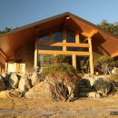 통나무집 이미지