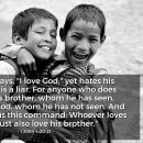 Verse of the Day and Prayer 1 John 4:20-21_260115 이미지