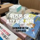 A17 | SK 키즈폰 무료 혜택 SK텔레콤 에스알 거여직영점 A17 개통 후기