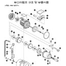 부스터펌프 부품이름 (윌로 PBE시리즈) 이미지